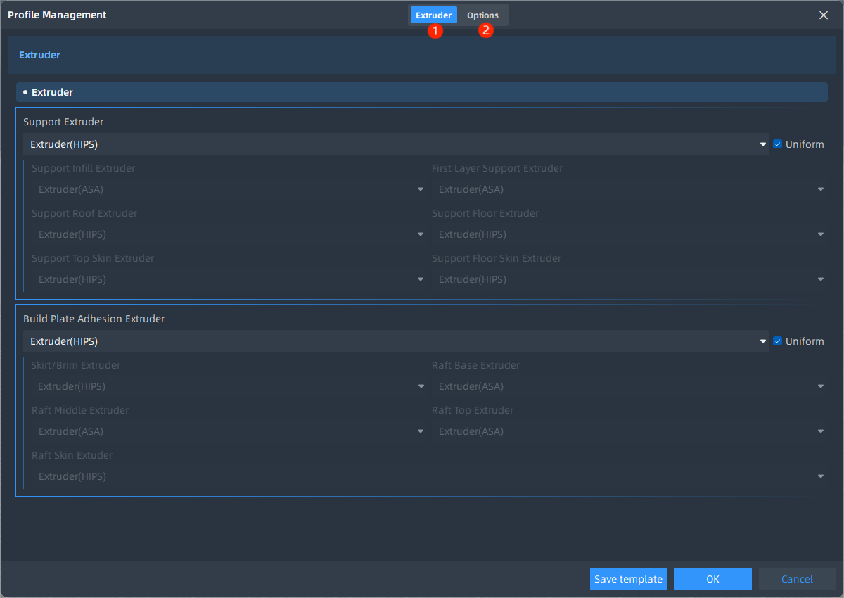 Configure and Adjust Print Profile | INTAMSYS Help Center